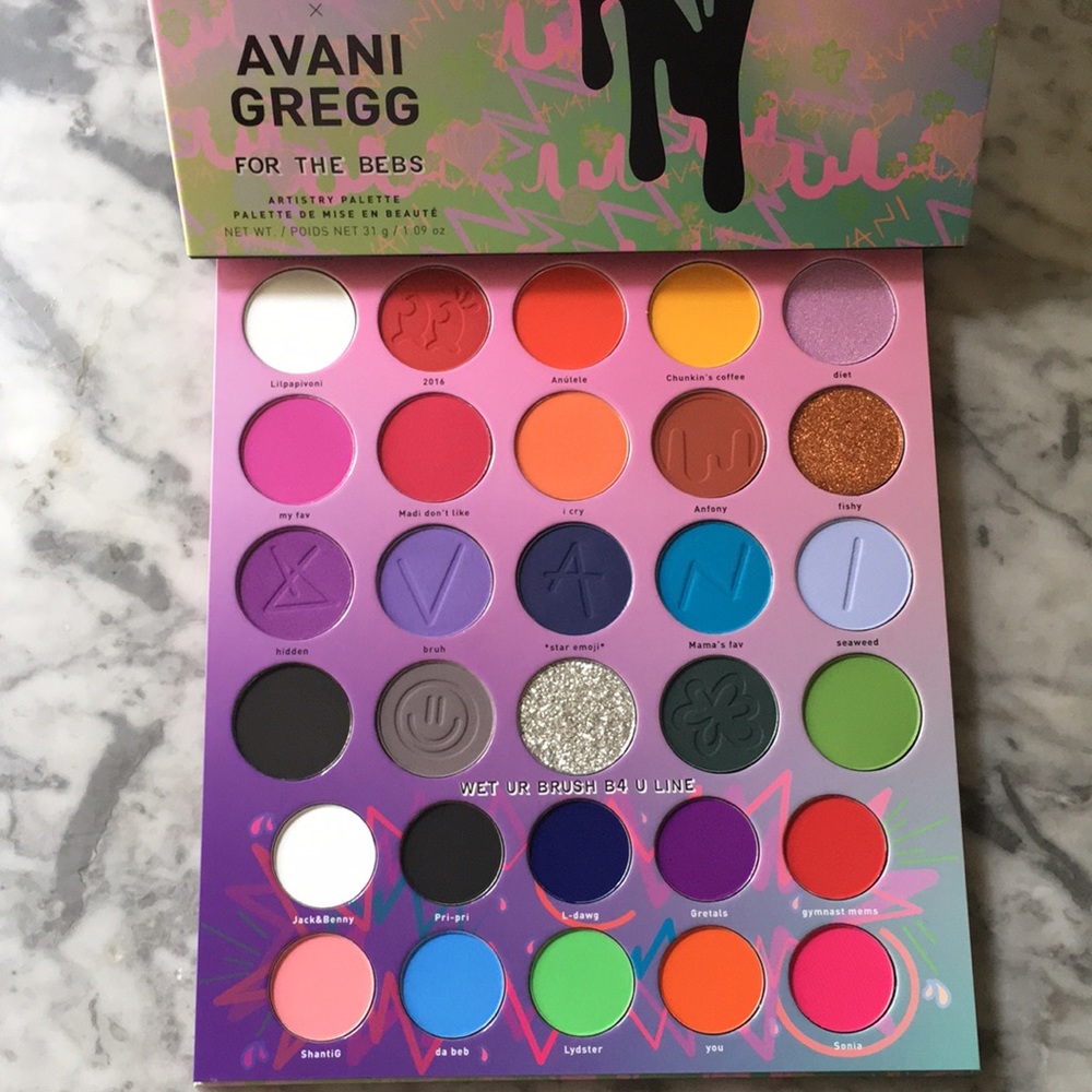 Morphe x Avani Gregg palette NWT